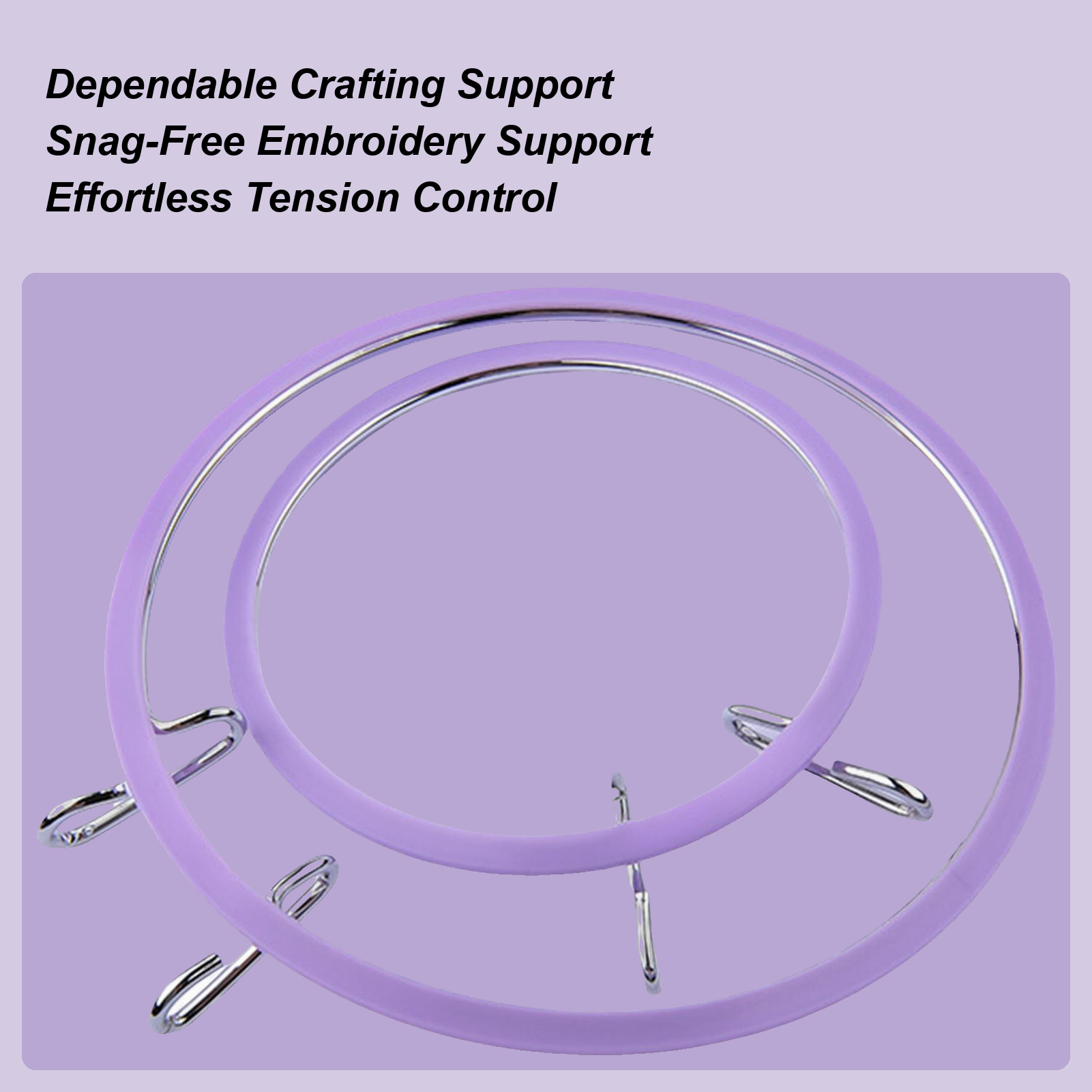 Embroidery Hoop - Hoop For Cross Stitching Metal Spring