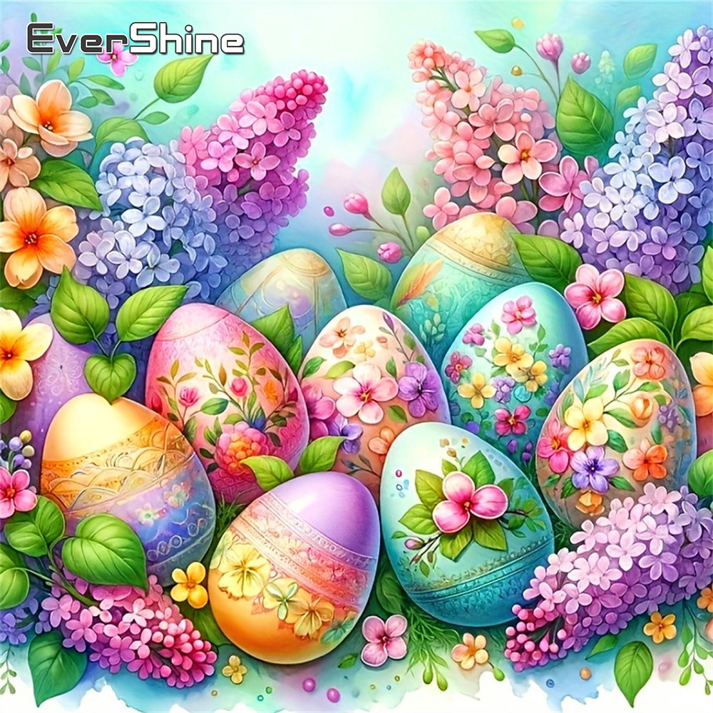 Embroidery Egg - Evershine Counted Cross Stitch Easter 11CT