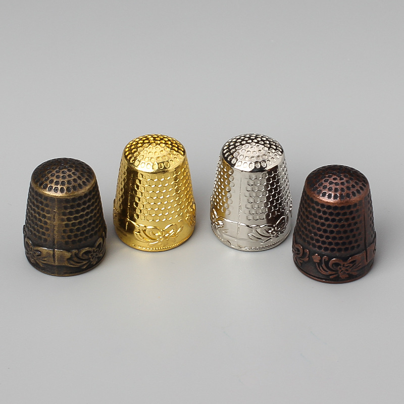 Embroidery Ring - Thimble Ring Retro Finger Protector Antique