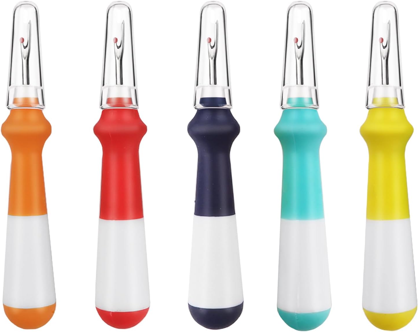 Embroidery Thread - 5 Ergonomic Seam Rippers, Colorful Thread