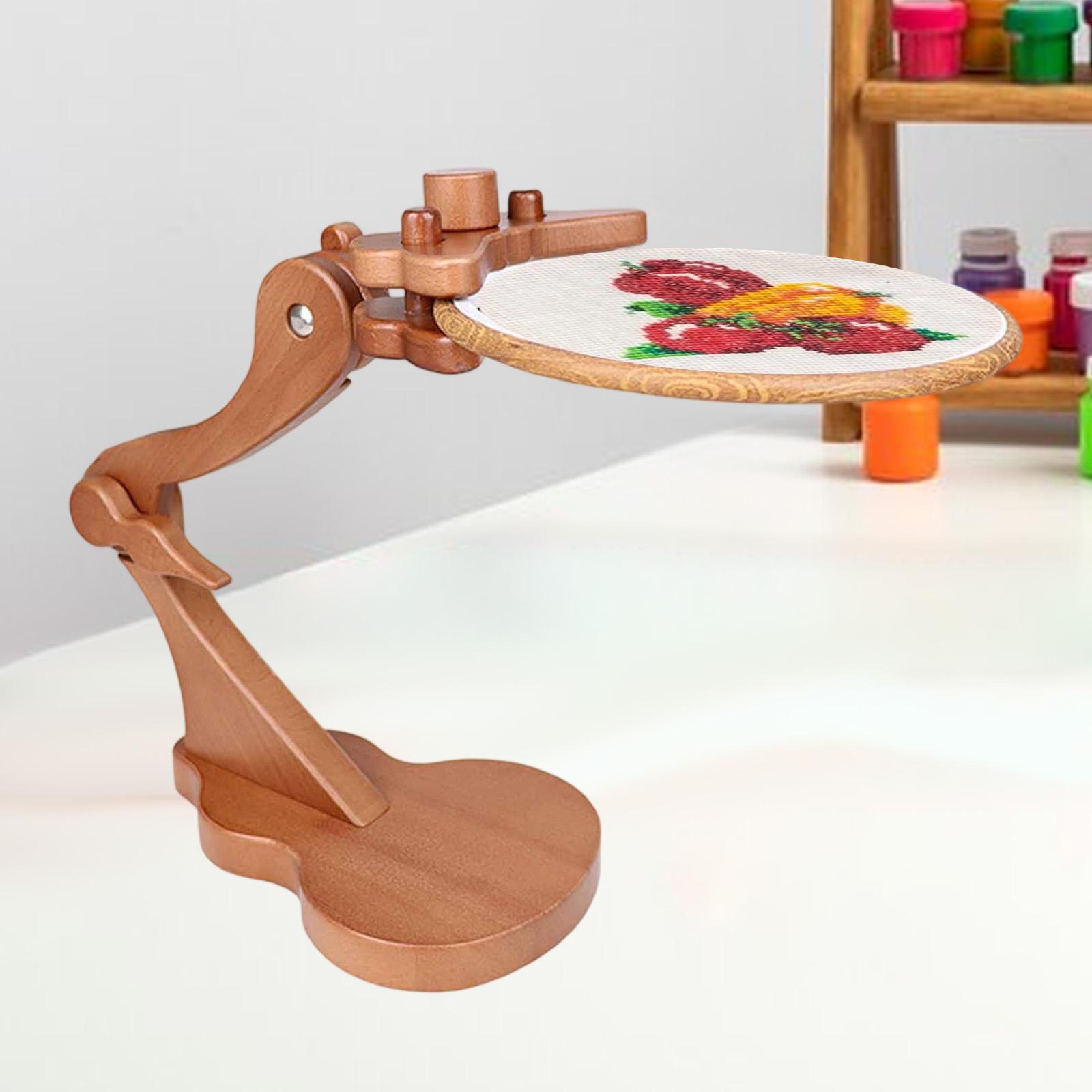 Embroidery Hoop - Embroidery Hoop Holder Sewing Accessories Wood