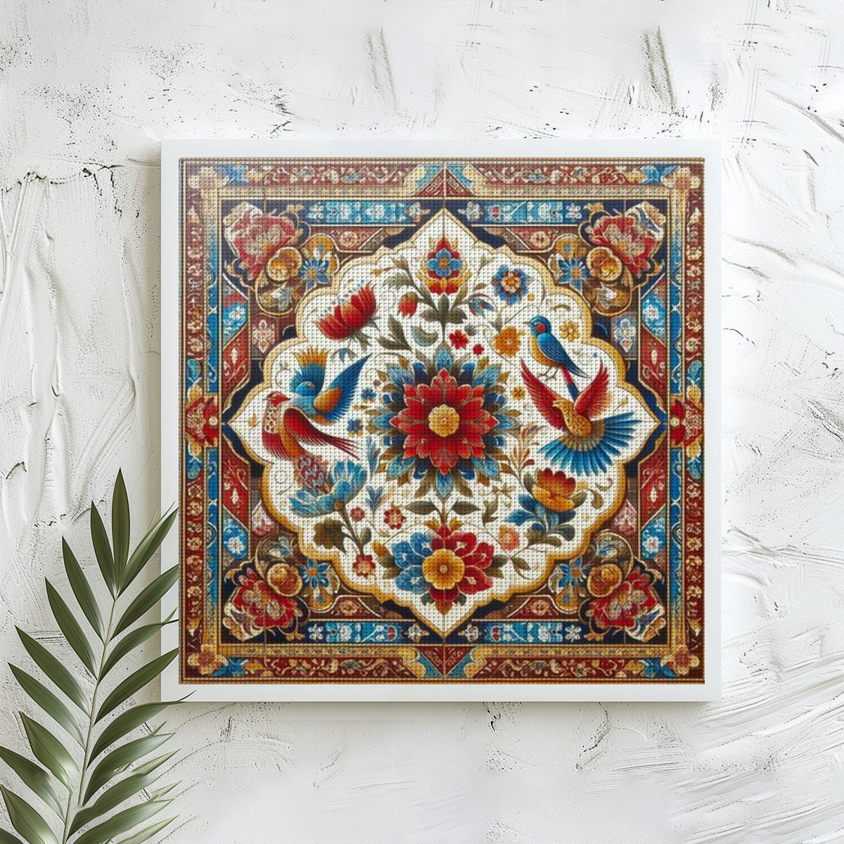 1PC 30X30cm/11.8X11.8inch, Chr – Embroidery Xmas Bewertung und Preis