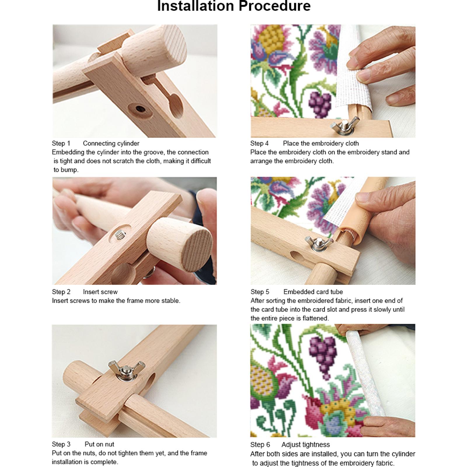 Cross Stitch Scroll Frame Hold – Embroidery Hoop Bewertung und Preis