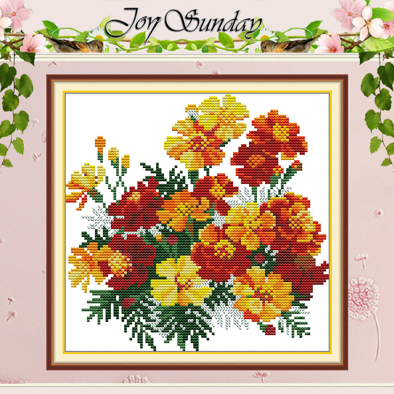 Little Yellow Flower Patterns  – Embroidery Yellow Flower Bewertung und Preis