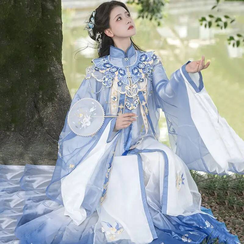Bimonthly[Lan Jin Luo]New Hanf – Embroidery Knit Bewertung und Preis