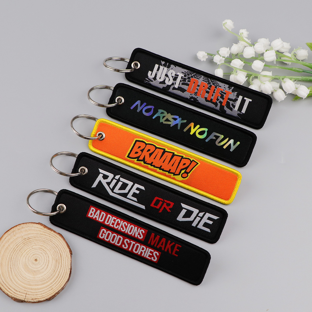 1pcs Skeleton Quotation Embroi – Embroidery Xmas Bewertung und Preis