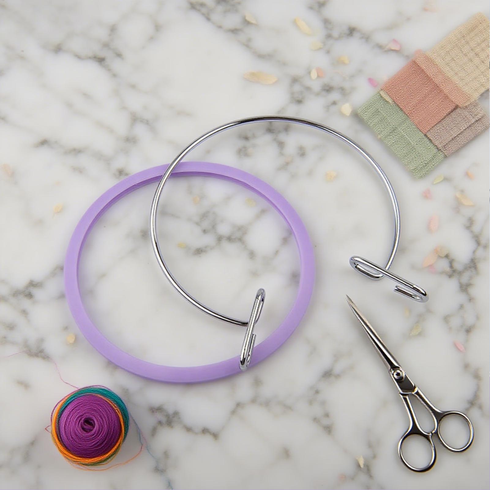 Hoop For Cross Stitching Metal – Embroidery Hoop Bewertung und Preis