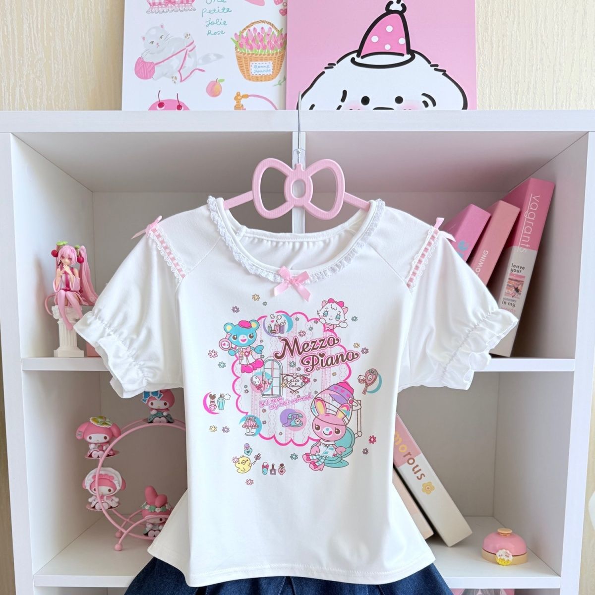 Japanese Sweet Skirt Sets Summ – Embroidery Blouse Bewertung und Preis