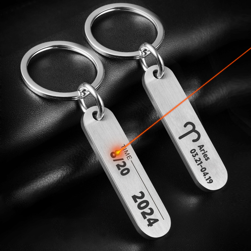 Customized Key Chains with Las – Embroidery Alphabet Bewertung und Preis
