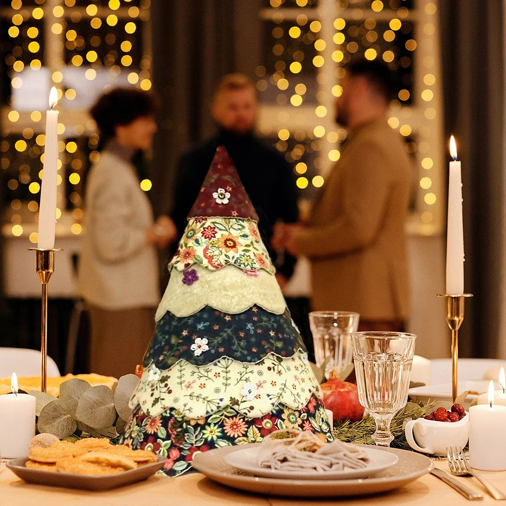 Xmas Tree Hand-made Templates  – Embroidery Xmas Kits Bewertung und Preis