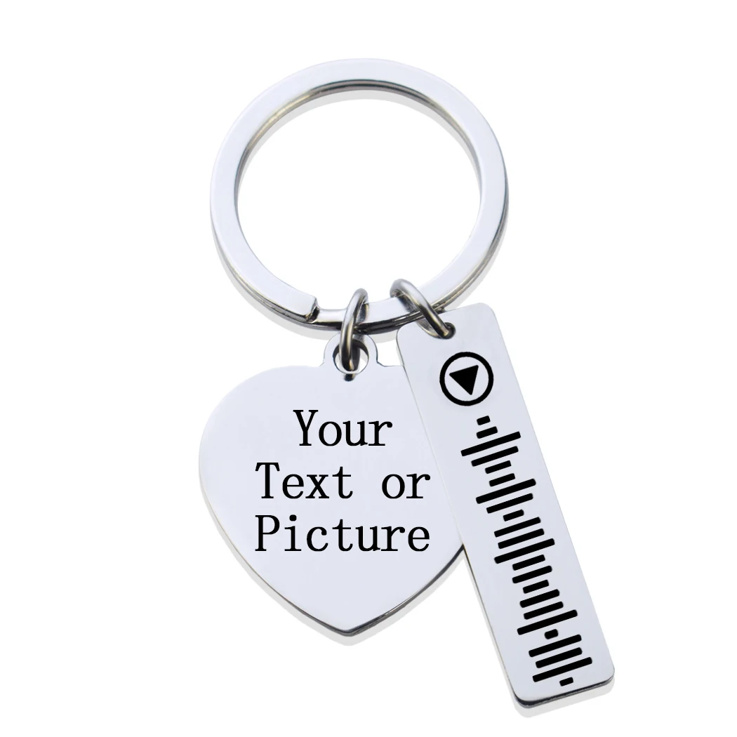 Custom Music Code Keychain Per – Embroidery Alphabet Bewertung und Preis