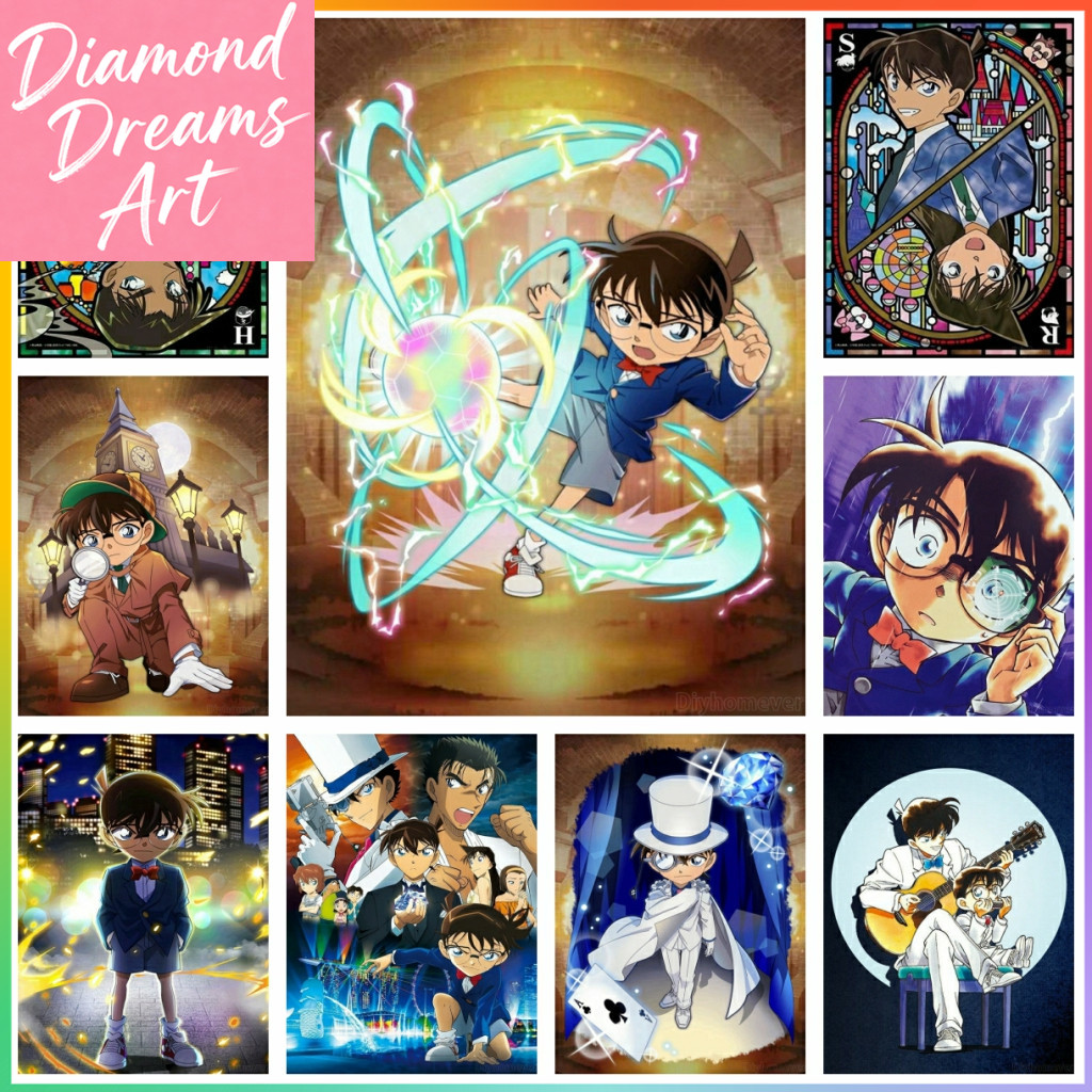 Frameless,Detective Conan Anim – Embroidery Kit Set Bewertung und Preis