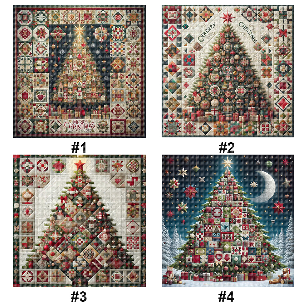 Full Embroidery Eco-cotton Thr – Embroidery Xmas Kits Bewertung und Preis