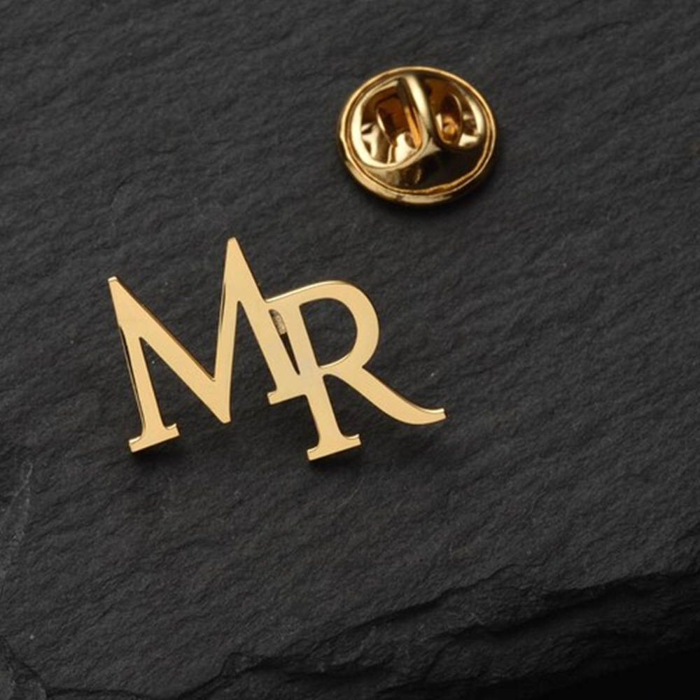 Custom Initials Brooch for Men – Embroidery Initials Bewertung und Preis
