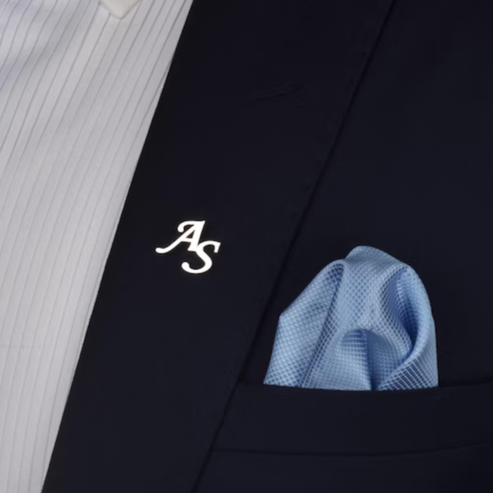 Custom Initials Brooch for Men – Embroidery Initials Bewertung und Preis