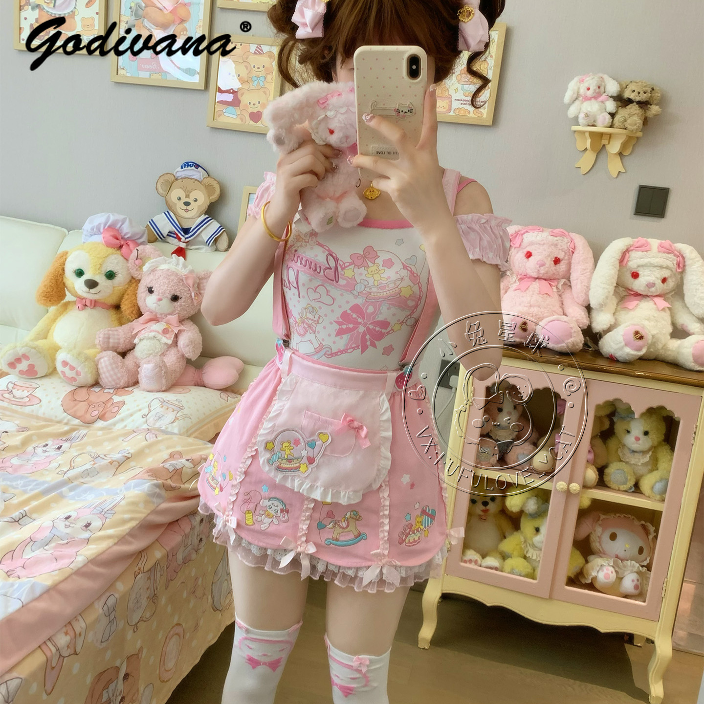 Lolita Daughters Clothes Cute  – Embroidery Blouse Bewertung und Preis