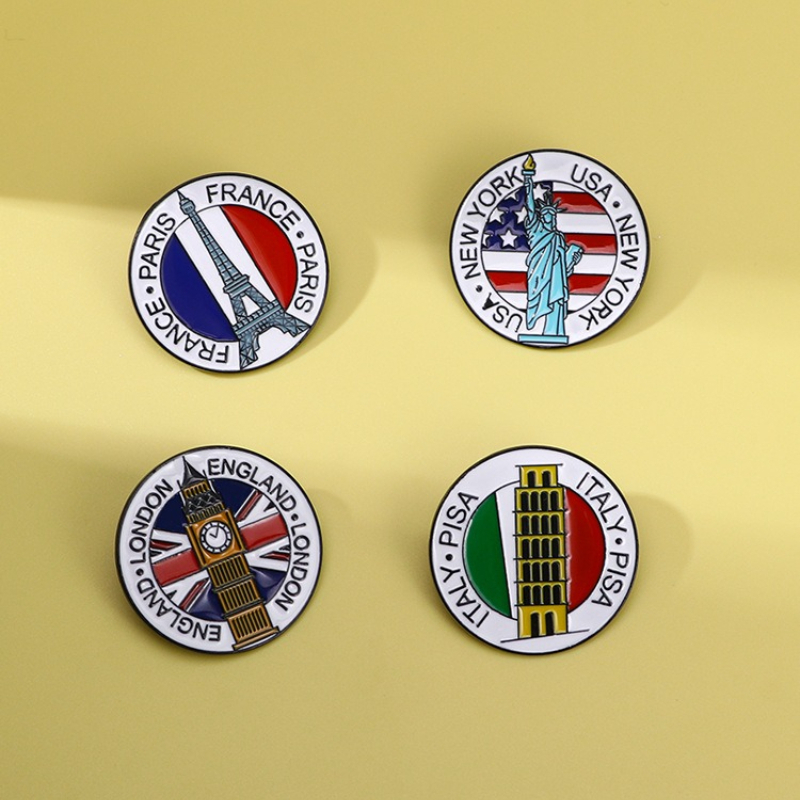 Creative Europe Travel Brooch  – Embroidery Initials Bewertung und Preis