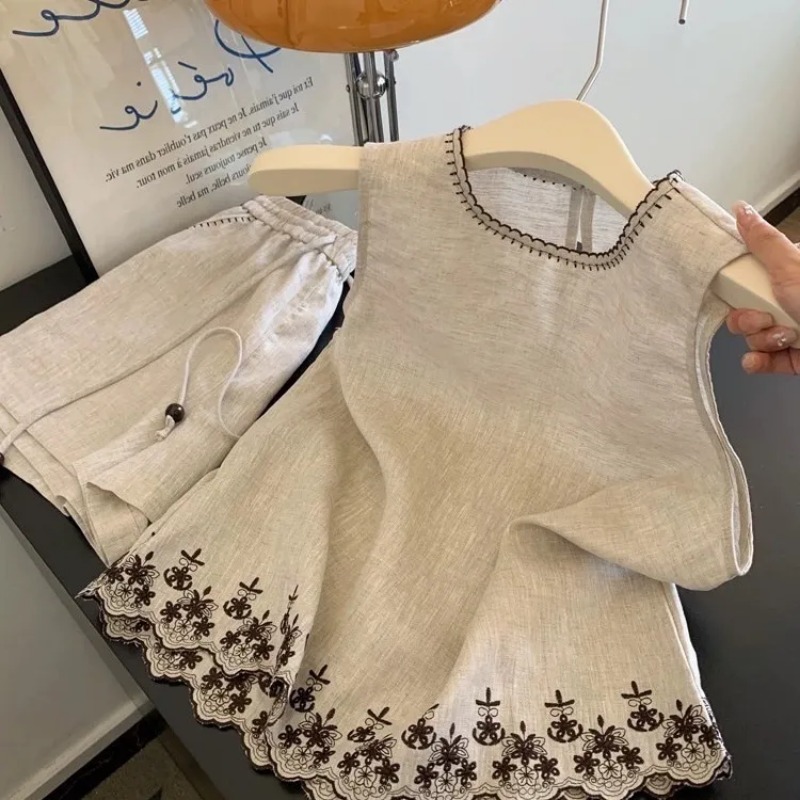 Simple Old Money Style Cotton  – Embroidery Vest Bewertung und Preis