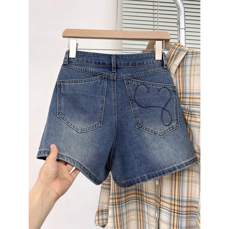 Vintage Embroidered Denim Shor – Embroidery Jeans Bewertung und Preis