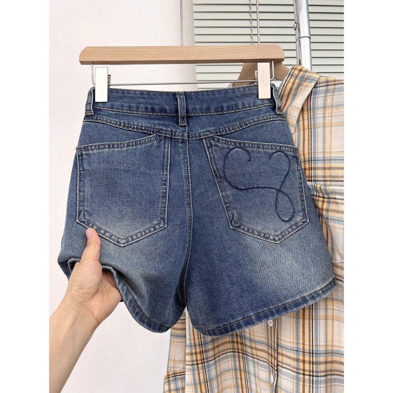 Vintage Embroidered Denim Shor – Embroidery Jeans Bewertung und Preis