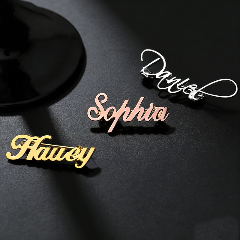 Stainless Steel Custom Name In – Embroidery Initials Bewertung und Preis