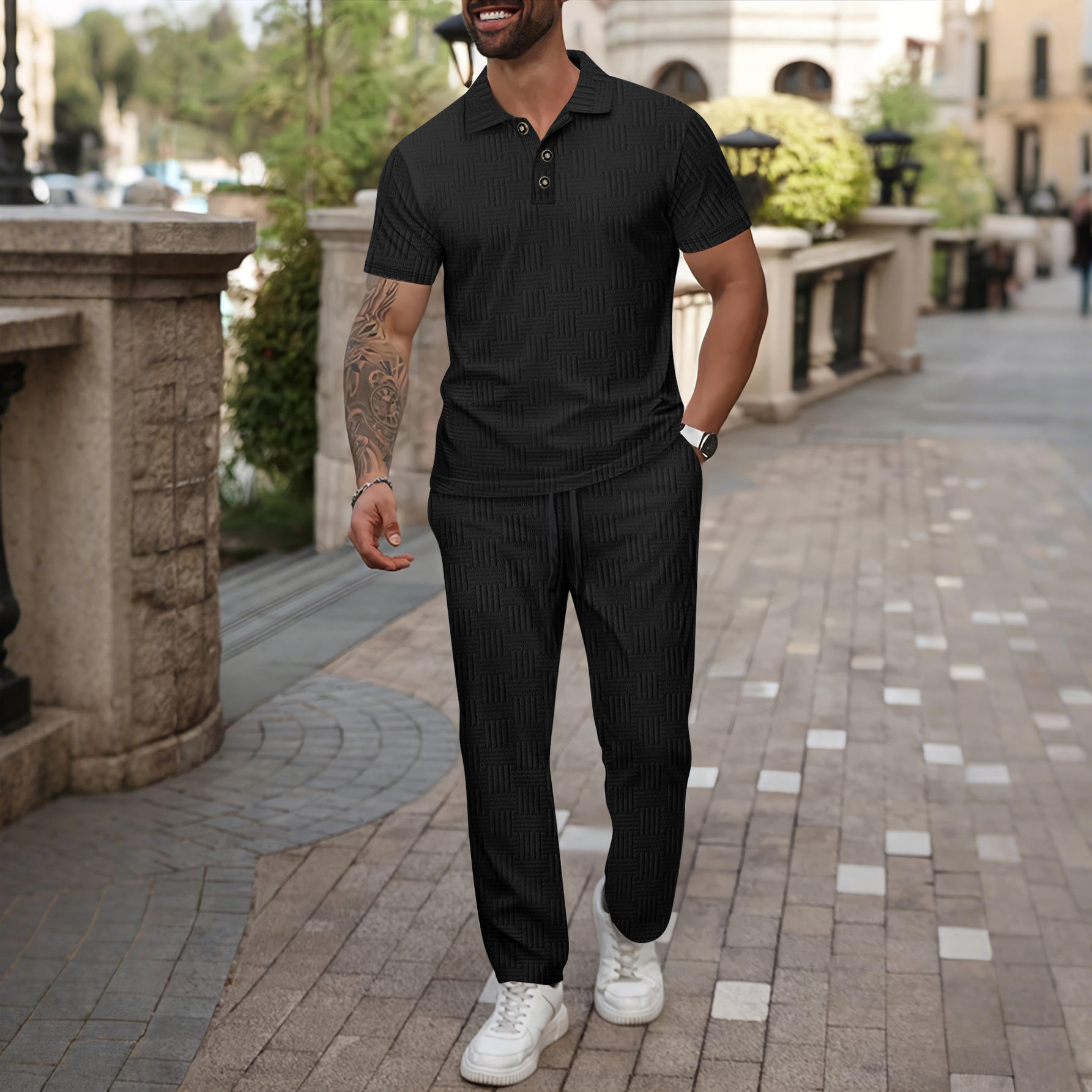 Summer Men's  Color Floral Emb – Embroidery Tshirt Bewertung und Preis