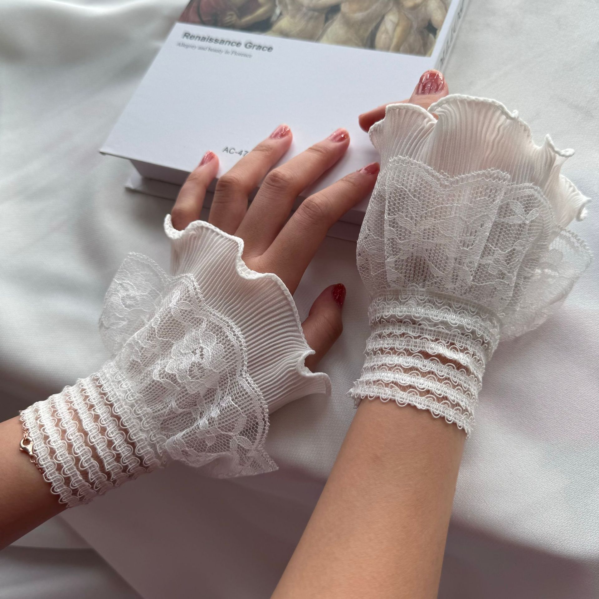Lace Embroidery False Cuffs De – Embroidery Blouse Bewertung und Preis