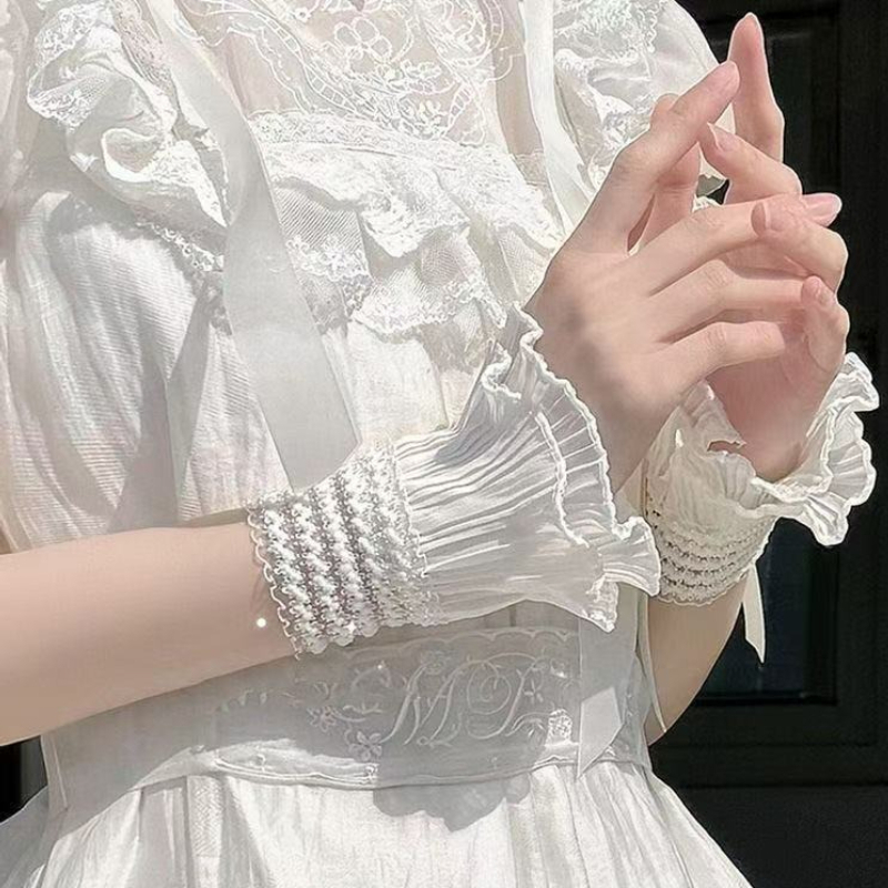Lace Embroidery False Cuffs De – Embroidery Blouse Bewertung und Preis