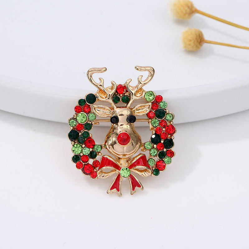 Christmas series jewelry brooc – Embroidery Alphabet Bewertung und Preis
