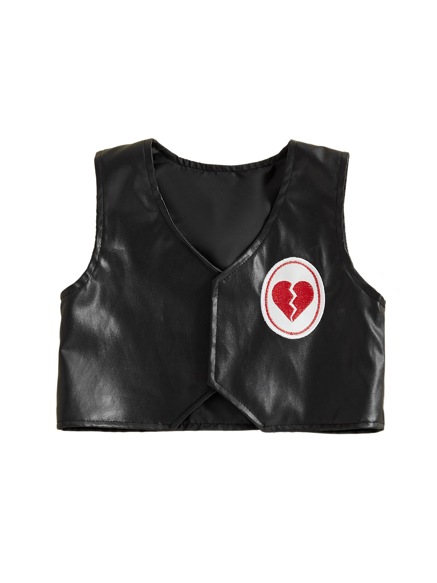 Men s Valentine s Day Leather  – Embroidery Vest Bewertung und Preis