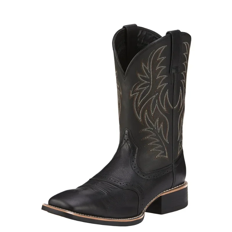 Men High Boots Embroidery Retr – Embroidery Thread Bewertung und Preis