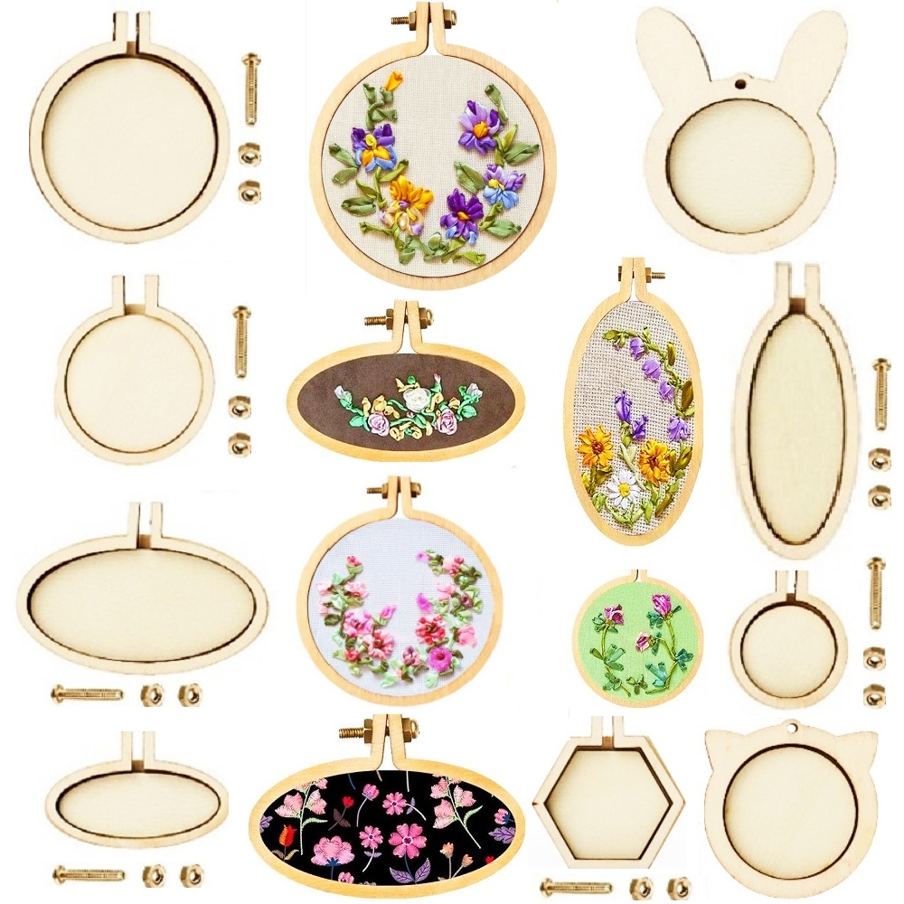 10PCS Mini Embroidery Hoop Woo – Embroidery Hoop Bewertung und Preis