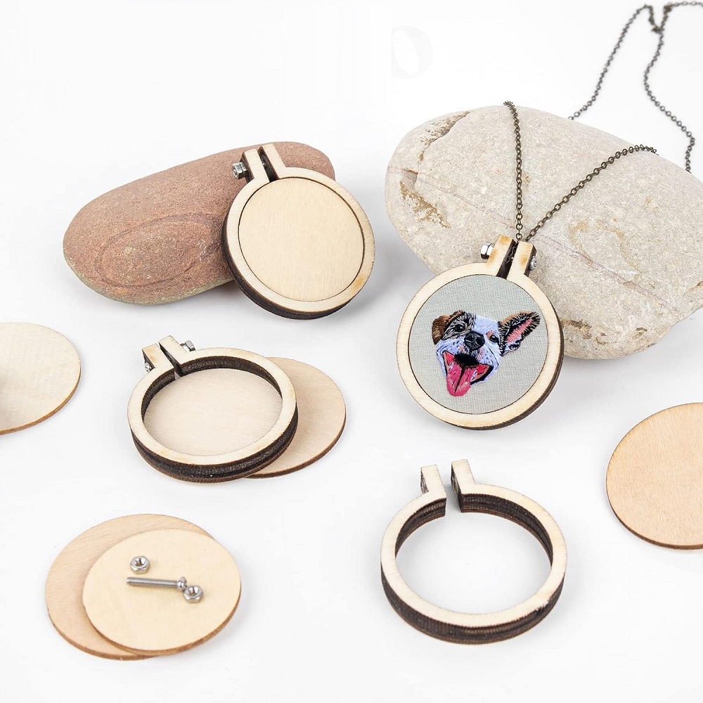 10PCS Mini Embroidery Hoop Woo – Embroidery Hoop Bewertung und Preis