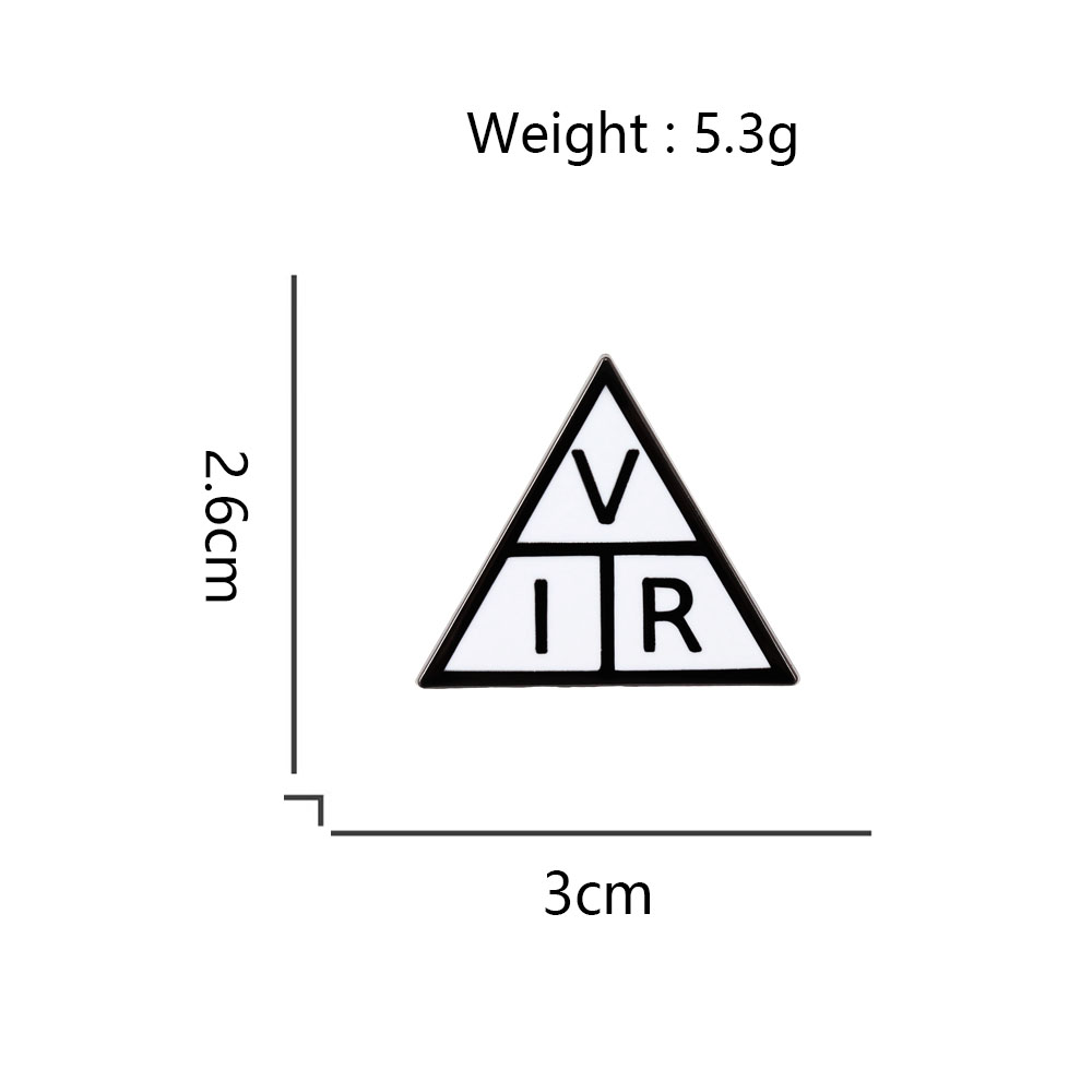 Ohm'S Law Triangle Brooch Phys – Embroidery Initials Bewertung und Preis