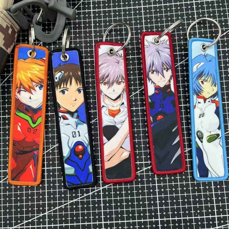 Evangelion Keychain Anime Embr – Embroidery Ring Bewertung und Preis