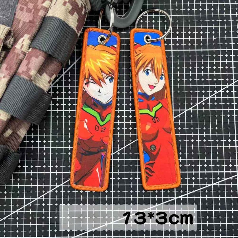 Evangelion Keychain Anime Embr – Embroidery Ring Bewertung und Preis