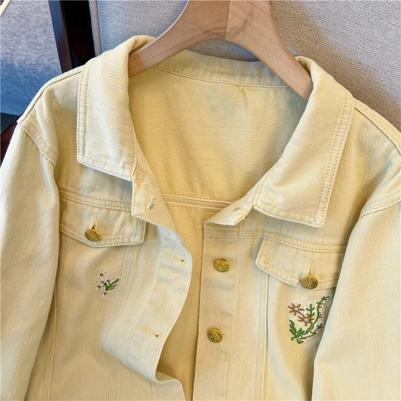 Korean Vintage Flower Embroide – Embroidery Yellow Flower Bewertung und Preis