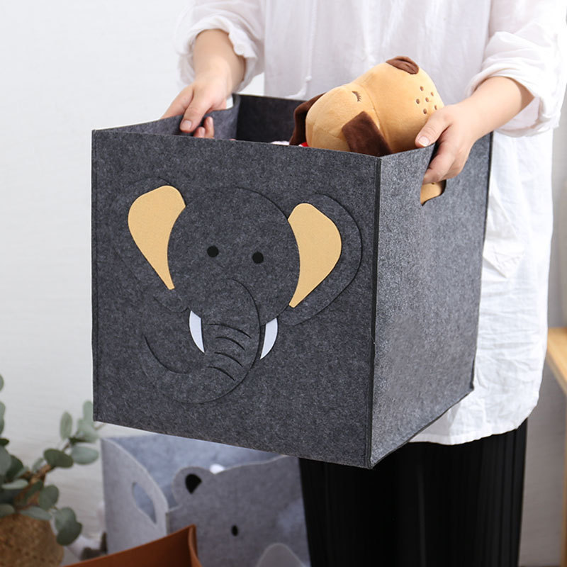 Square Felt Storage Basket Box – Felt Sheet Wool Bewertung und Preis