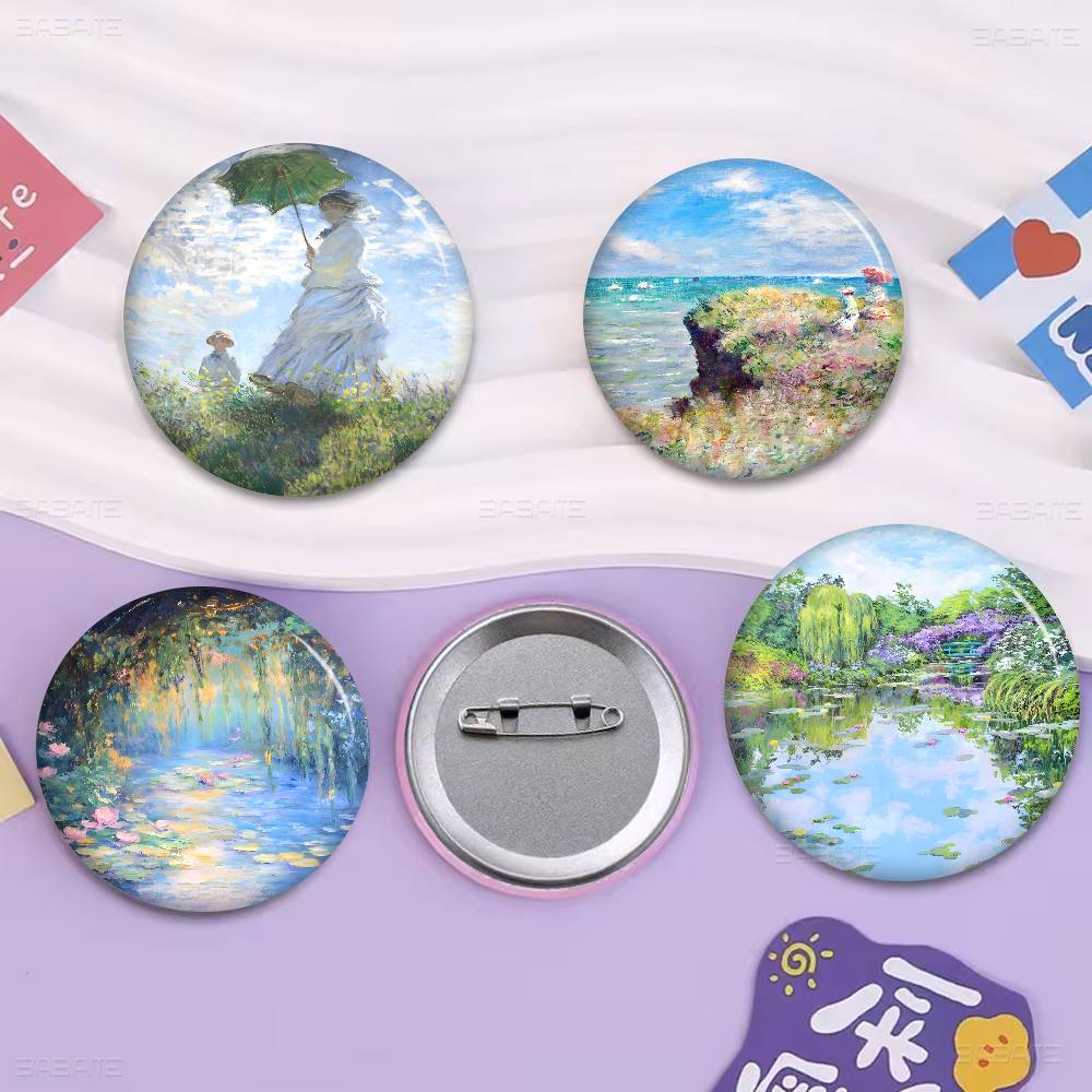 Famous Monet Modem Abstract La – Embroidery Initials Bewertung und Preis