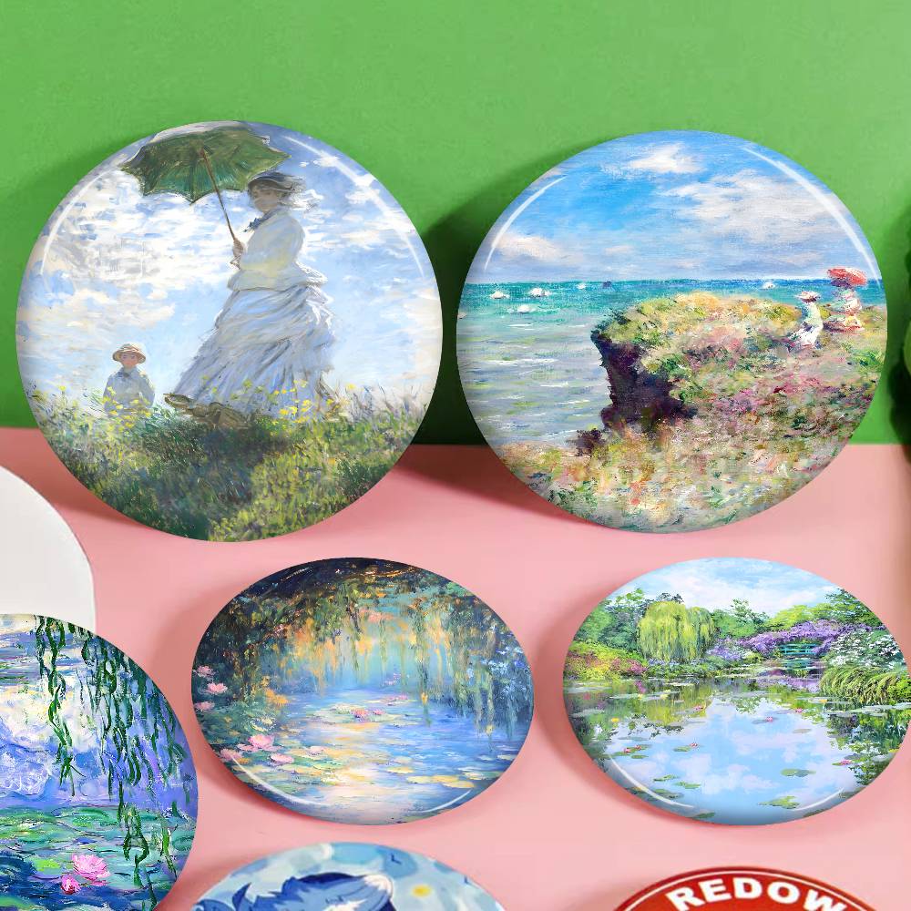 Famous Monet Modem Abstract La – Embroidery Initials Bewertung und Preis