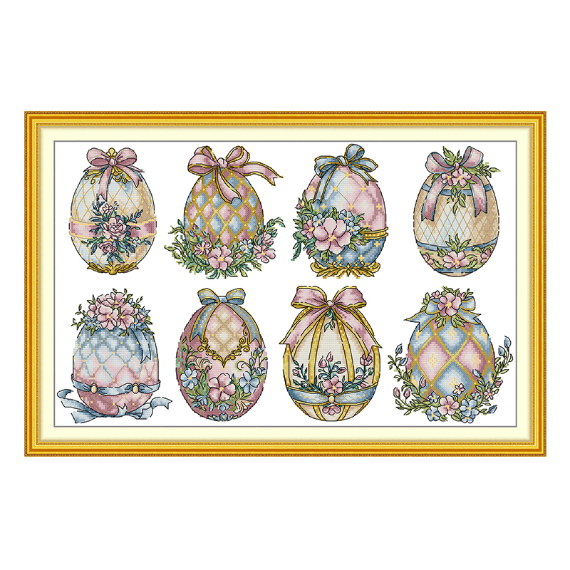 Easter-decorated Eggs Patterns – Embroidery Egg Bewertung und Preis