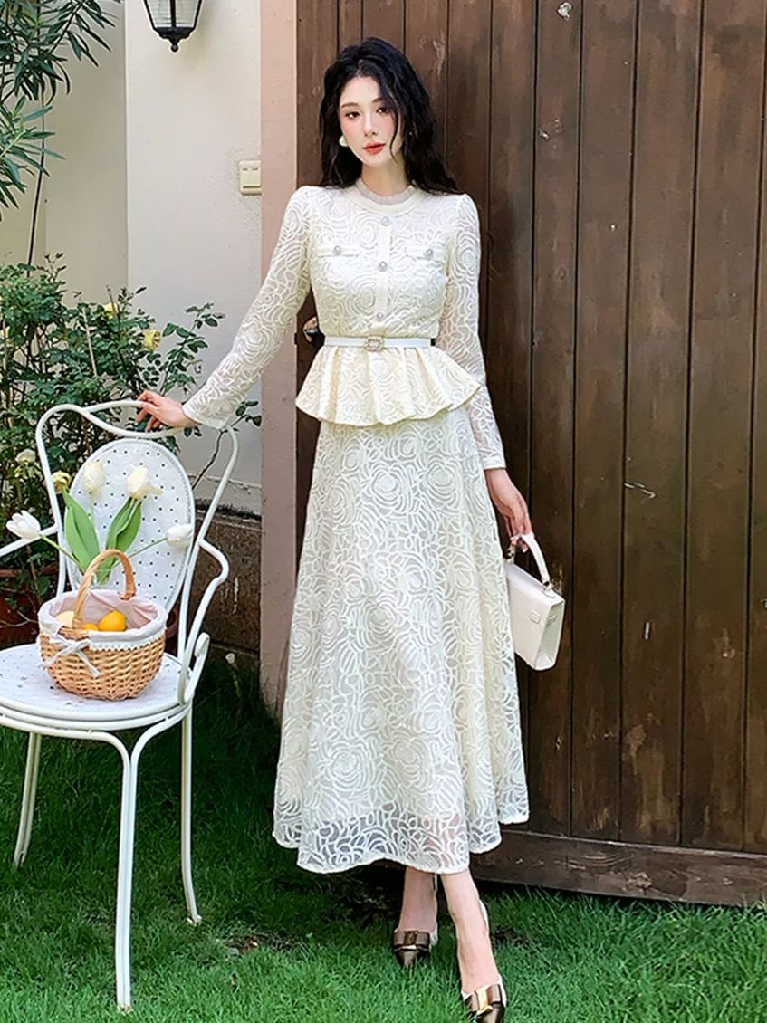 Formal Luxury Evening Lace Two – Embroidery Blouse Bewertung und Preis