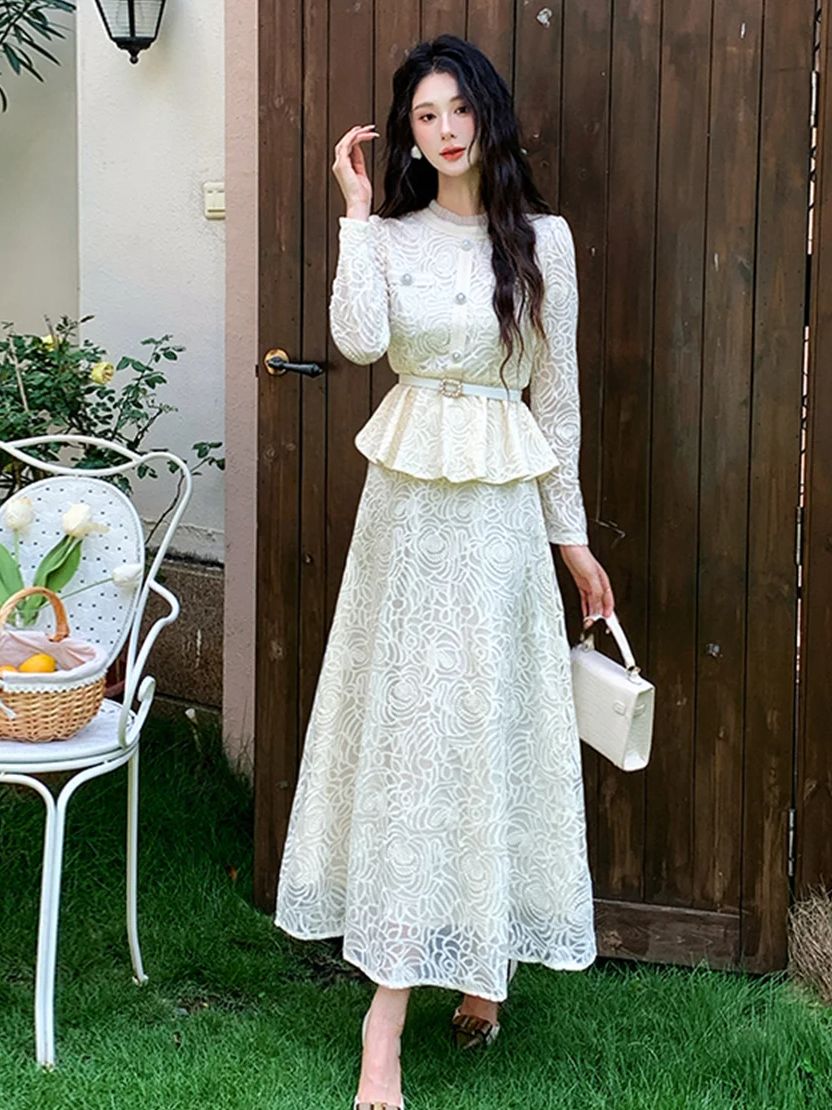 Formal Luxury Evening Lace Two – Embroidery Blouse Bewertung und Preis