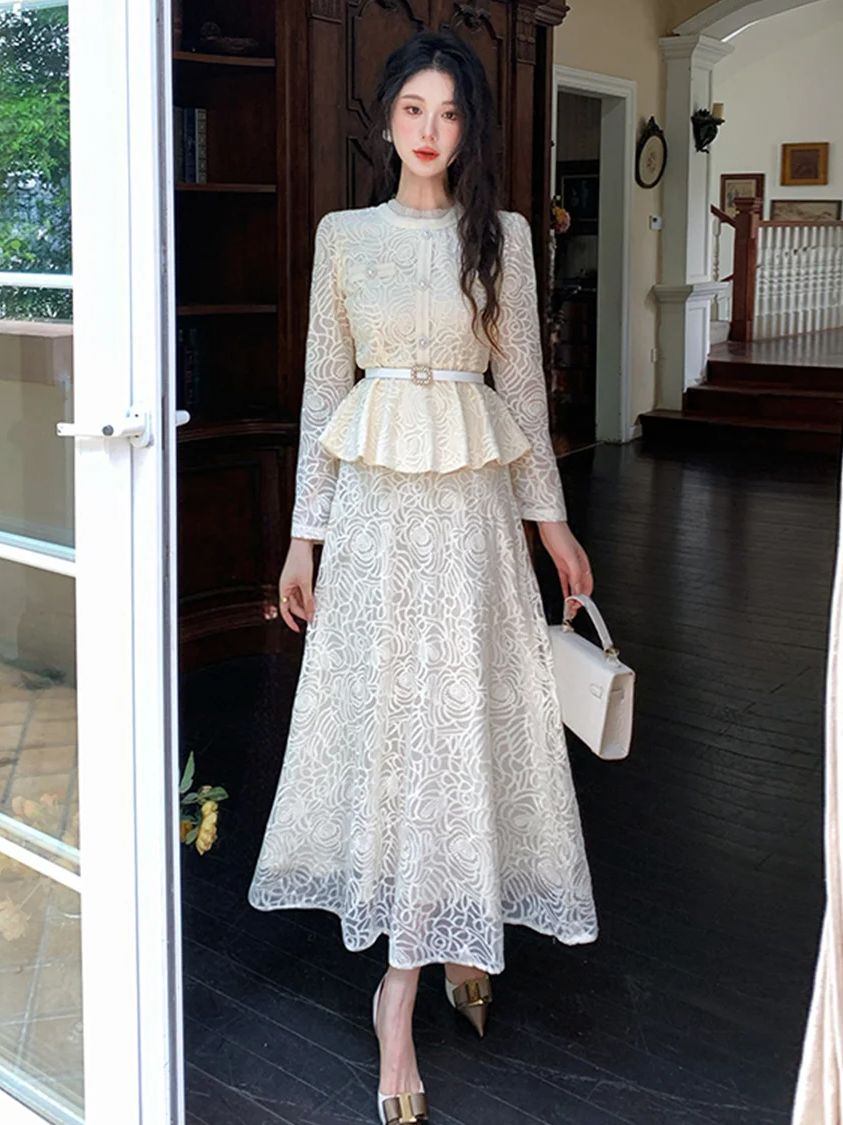 Formal Luxury Evening Lace Two – Embroidery Blouse Bewertung und Preis
