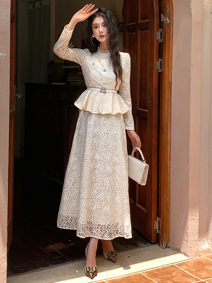 Formal Luxury Evening Lace Two – Embroidery Blouse Bewertung und Preis