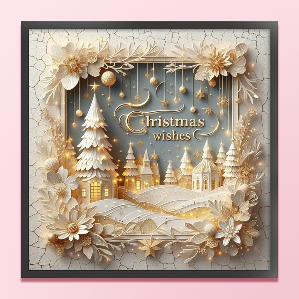 Xmas Printed Cross Stitch Kit  – Embroidery Xmas Kits Bewertung und Preis