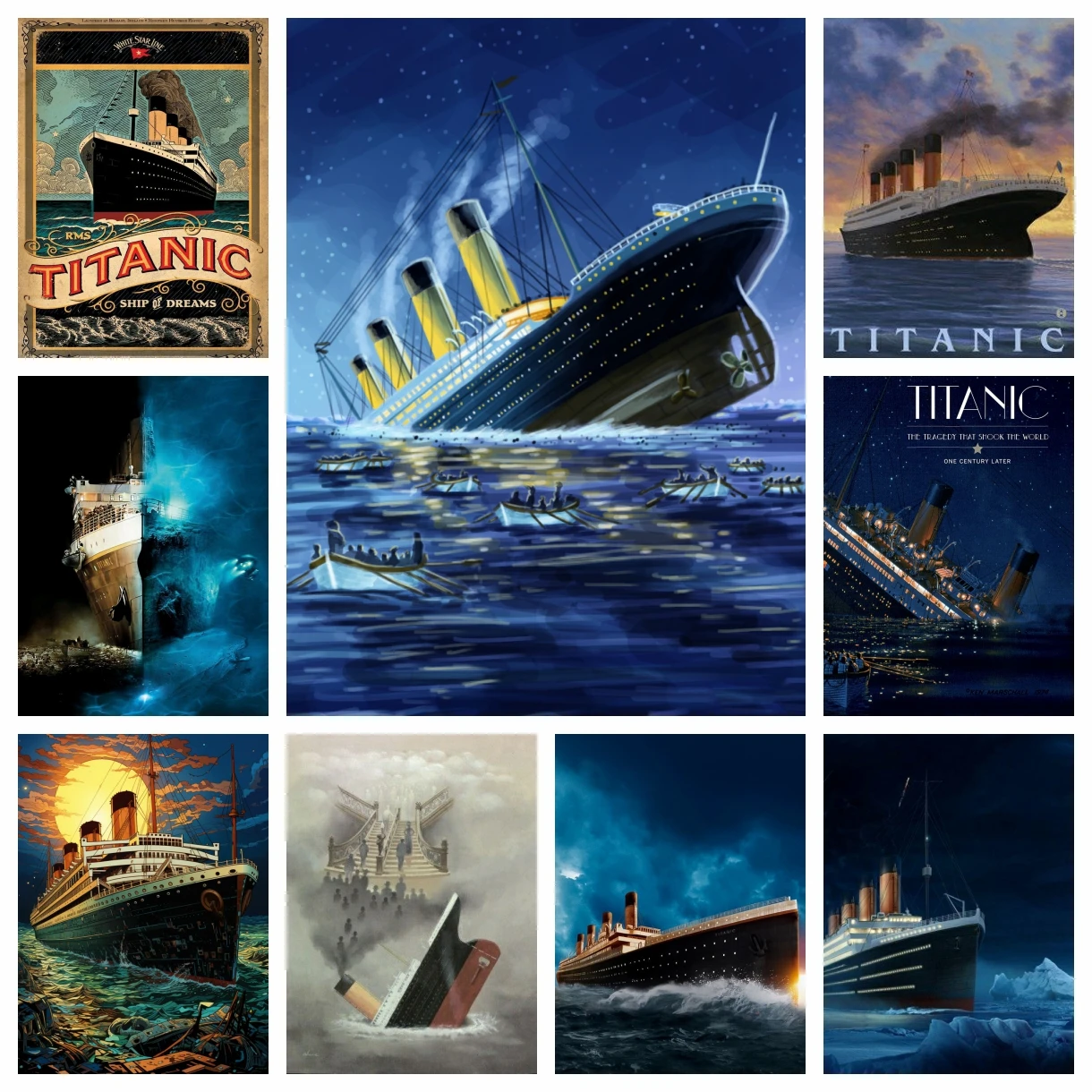 The Titanic Diamond Painting F – Embroidery Kit Set Bewertung und Preis
