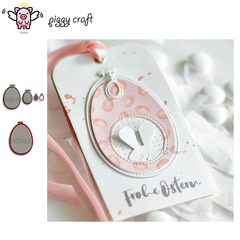Piggy Craft metal cutting dies – Embroidery Egg Bewertung und Preis