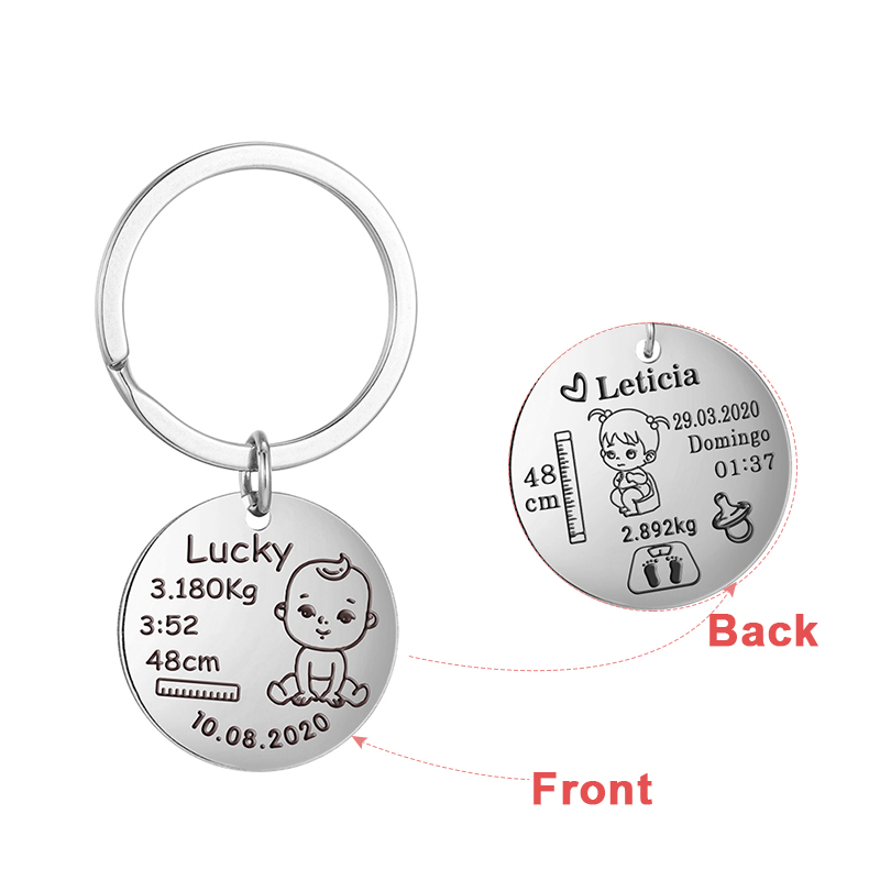 Personalized Custom Baby Keych – Embroidery Alphabet Bewertung und Preis