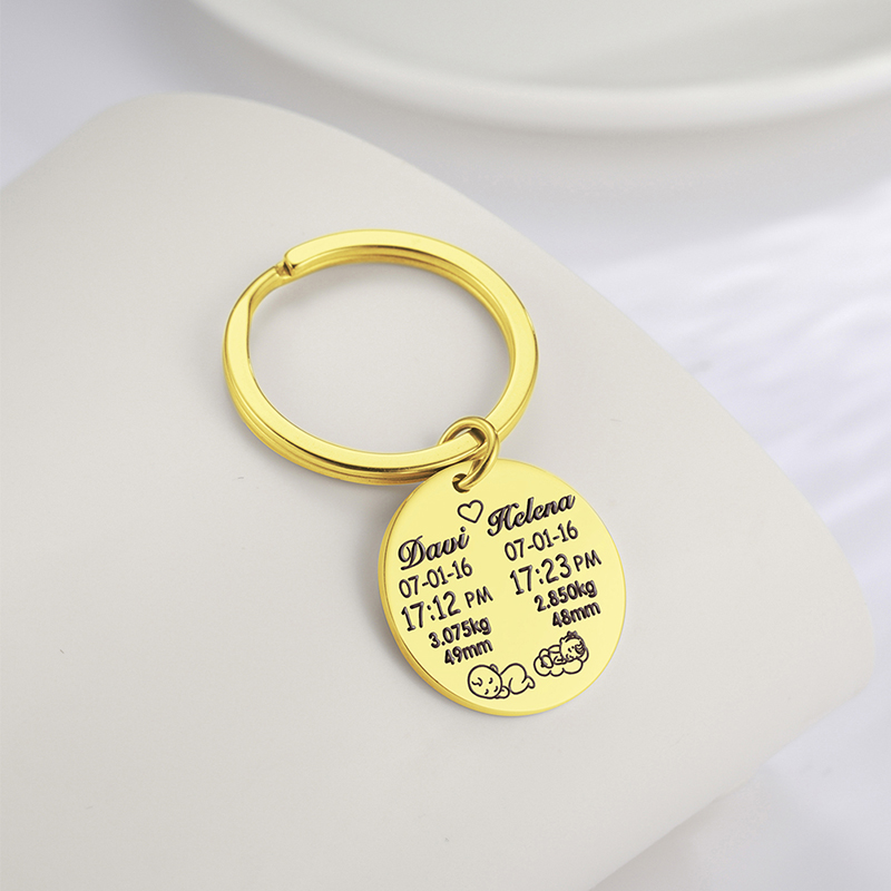Personalized Custom Baby Keych – Embroidery Alphabet Bewertung und Preis